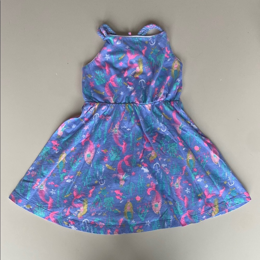Isaac Mizrahi Mermaid Braided Sleeve Tank Dress